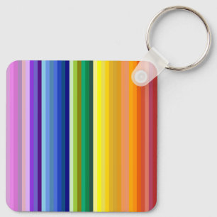 Chaveiro 42 Stripes Espectro Arco-Íris