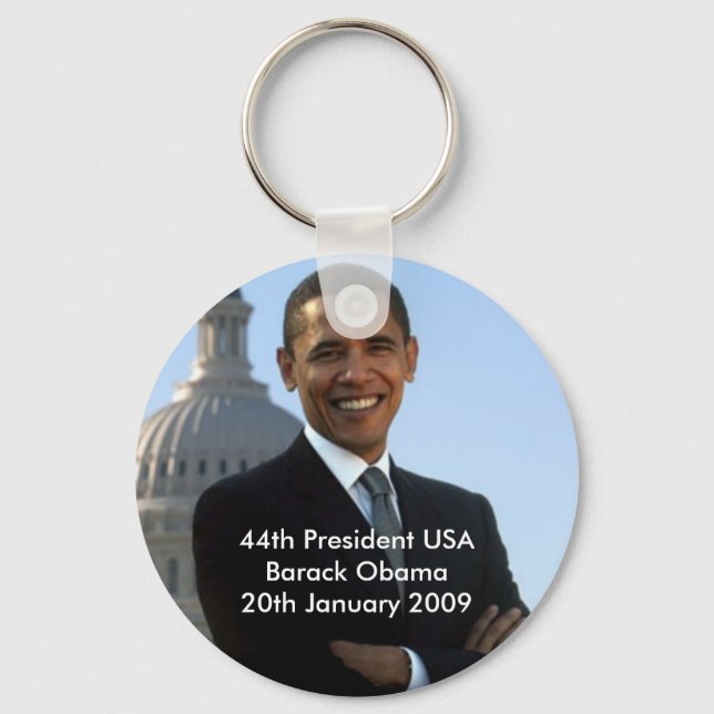 Chaveiro 44 presidente EUA 2009 Key Chain (Frente)