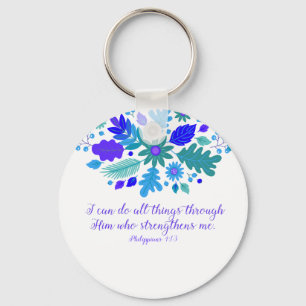 Chaveiro 4:13 dos Philippians - eu posso fazer todas as
