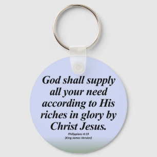 Chaveiro 4:19 Abbrev dos Philippians do sucesso