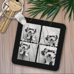 Chaveiro 4 Colagem de fotos - você pode mudar a cor de fund<br><div class="desc">Use suas fotos do Instagram quadradas para obter os melhores resultados! PARA ALTERAR O PLANO DE FUNDO - clique na área de personalização ou design avançada e escolha uma cor no selecionador de cores. Adicione suas fotos e instantâneos favoritos a esta fita de filme para obter um detentor de memória...</div>