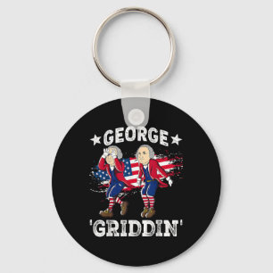 Chaveiro 4 De Julho George Washington Griddy George Griddi