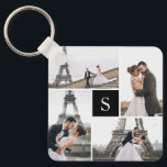 Chaveiro 4 Galeria de Fotografias Monograma Preto<br><div class="desc">Adicione suas fotos e um monograma personalizado para uma design especial.</div>