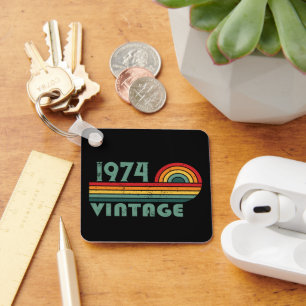 Chaveiro 50ª festa de aniversário personalizada