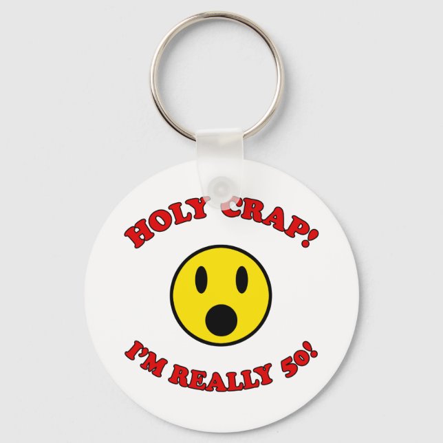 Chaveiro 50º aniversário dos presentes (Frente)