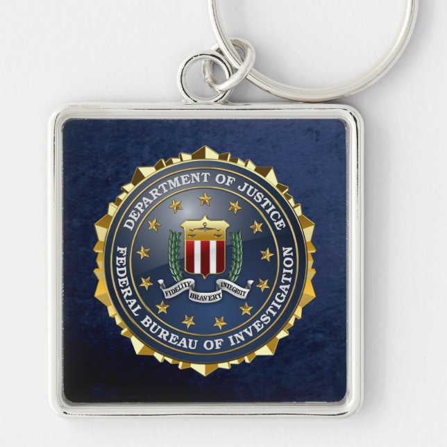 Chaveiro [500] Edição Especial do FBI (Frente)