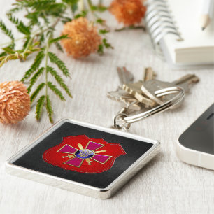 Chaveiro [500] Emblema das Forças Terrestres Ucranianas