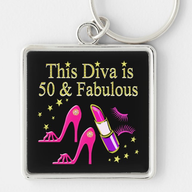 CHAVEIRO 50 E FABULOUS DAZZLING DESIGN DIVA (Frente)