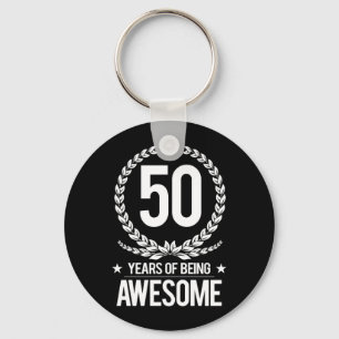 Chaveiro 50th Aniversário (50 anos de ser impressionantes)