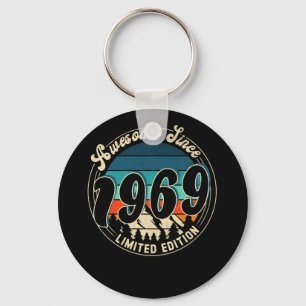 Chaveiro 53 anos Vintage 53 anos Aniversário de 1969