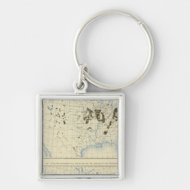 Chaveiro 58 Carvão 1890, minério de ferro 1889 (Frente)