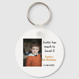 Chaveiro 5 jogo de aniversário em data moderna