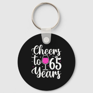 Chaveiro 65 Anos de Idade Festa de 65º Aniversário Homens M