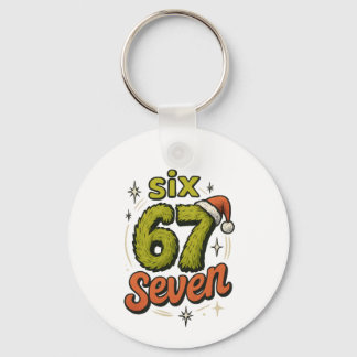Chaveiro 67, 6-7 meme, 6 7 funny, 67 christmas