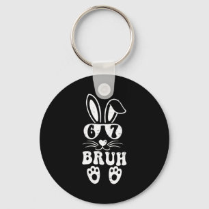 Chaveiro 67 Camisetas engraçadas do Coelho Bunny Meme Six S