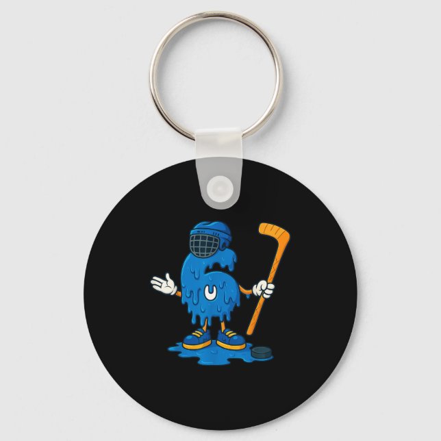 Chaveiro 67 Drip Ice Cream Hockey Player  (Frente)