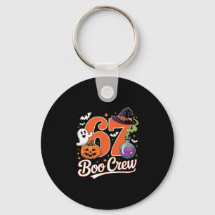 Chaveiro 67 Equipe Boo Fantasma de Halloween Engraçado Abób