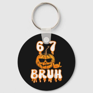 Chaveiro 67 Fantasia de Memes de Halloween Brainrot para Cr