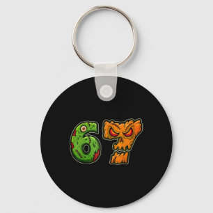 Chaveiro 67 Fantasma Abóbora Seis Sete Roupa de Halloween M