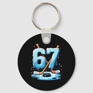 Chaveiro 67 Hockey Sorvete Drip Gíria Gen Alpha Meninos Hom