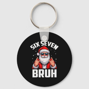 Chaveiro 67 Meme 6 7 Natal engraçado Papai Noel Rock On Sei