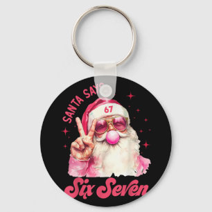 Chaveiro 67 Meme Divertido Seis Sete Natal 6-7 Meme Papai N