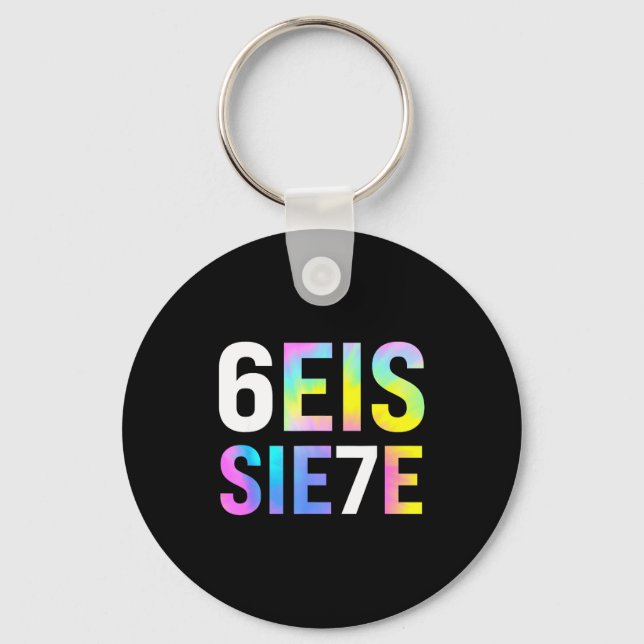 Chaveiro 67 Meme Espanhol Seis Sete Seis Sete Espanhol Engr (Frente)