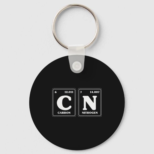 Chaveiro 67 Meme Funny Teacher Science Periodic Table Retro (Frente)