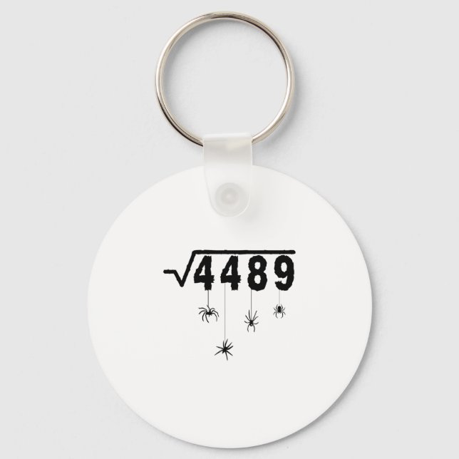 Chaveiro 67 Meme Professor de Matemática 6 7 Aranhas de Hal (Frente)