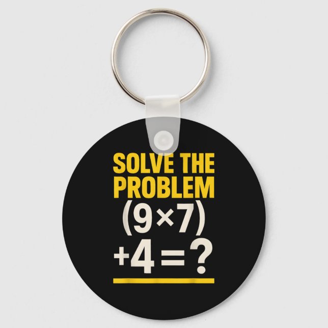 Chaveiro 67 Meme Professor de Matemática Engraçado Escola 6 (Frente)
