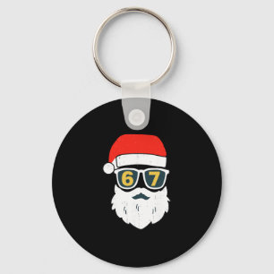 Chaveiro 67 Meme Seis Sete Rosto do Papai Noel Crianças Hom