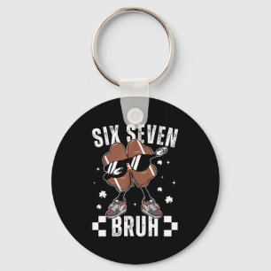Chaveiro 67 Meme Six Seven Bruh Shamrock Futebol St Patric