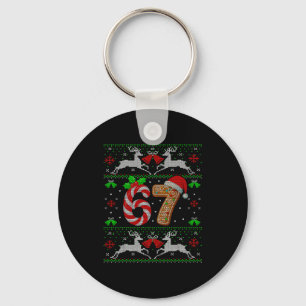 Chaveiro 67 Meme Six Seven Divertida Camisola Feia de Natal