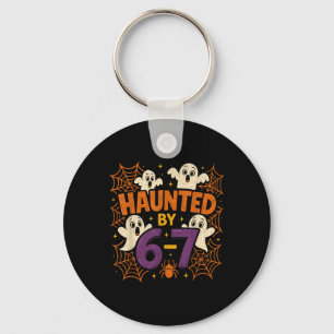 Chaveiro 67 Meme Tendências Halloween Divertido Seis Sete G