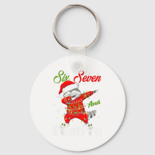 Chaveiro 67 Natal Divertido Seis Sete Bruh Meme Rotação Cer