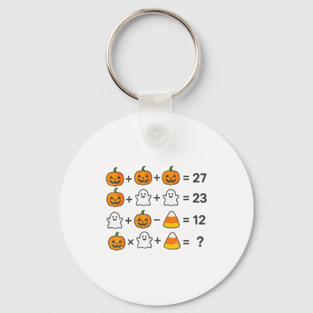 Chaveiro 67 Order Operations Math Teacher Halloween Costume (Frente)