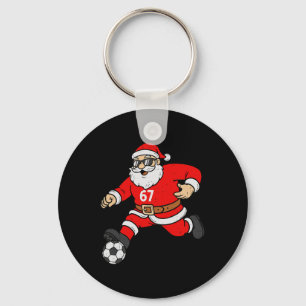 Chaveiro 67 Papai Noel do Futebol Six Seven Meme Natal Espo
