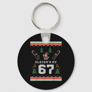 Chaveiro 67 Papai Noel Natal Feio Seis Sete