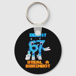 Chaveiro 67 Seis Sete 6-7 - Divertido Roubar Brainrot Crian
