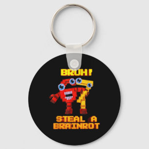 Chaveiro 67 Seis Sete 6-7 - Divertido Roubar Brainrot Crian