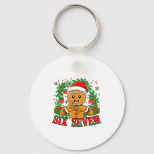 Chaveiro 67 Seis Sete Meme Divertido Natal Biscoito de Nata