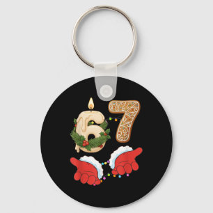 Chaveiro 67 Seis Sete Meme Natal Vela Gengibre Gen