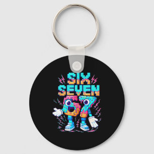 Chaveiro 67 Six Seven 6-7 - Sorvete Divertido de Rotação Ce