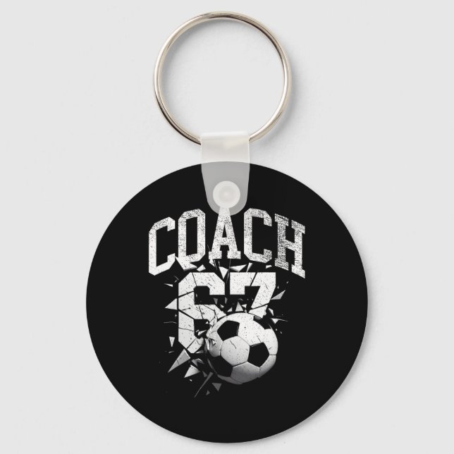 Chaveiro 67 Six Seven Treinador Futebol Geração Alpha Brain (Frente)