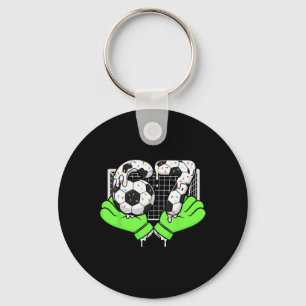 Chaveiro 67 Soccer Ll Goleiro Rede E Luvas Para Jogadores _