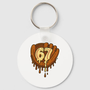 Chaveiro 67 Sorvete Drip Engraçado Seis Sete Beisebol