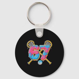 Chaveiro 67 Sorvete Drip Meme Geração Alpha Gíria Lacrosse 