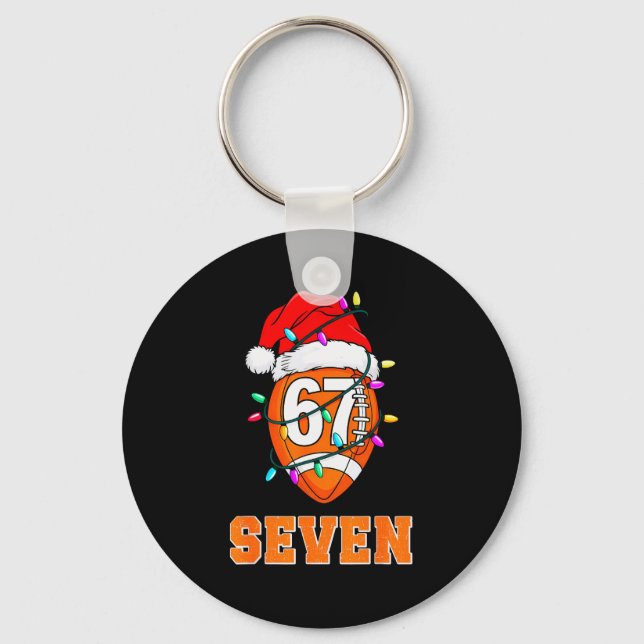 Chaveiro 67endy Xmas Football – Six &amp; Seven Matching Co (Frente)