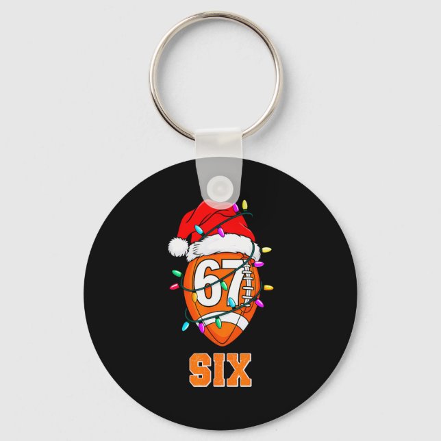Chaveiro 67endy Xmas Football – Six &amp; Seven Matching Co (Frente)