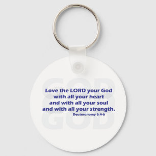 Chaveiro 6:4 de Deuteronomy - 6